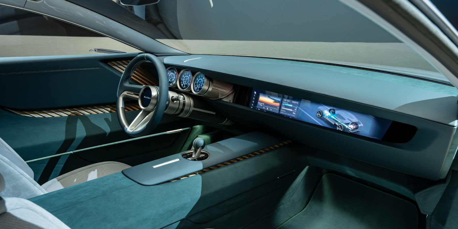 Mazda Vision X-Coupe Innenraum