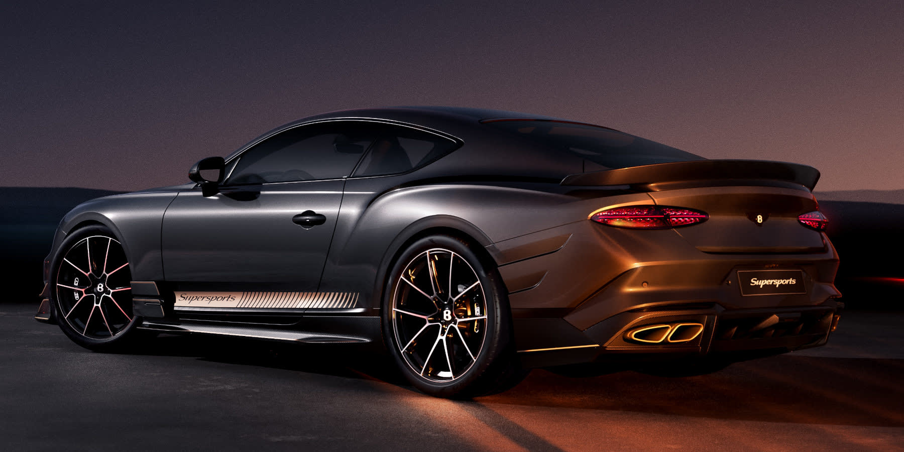 Bentley Supersports Heck