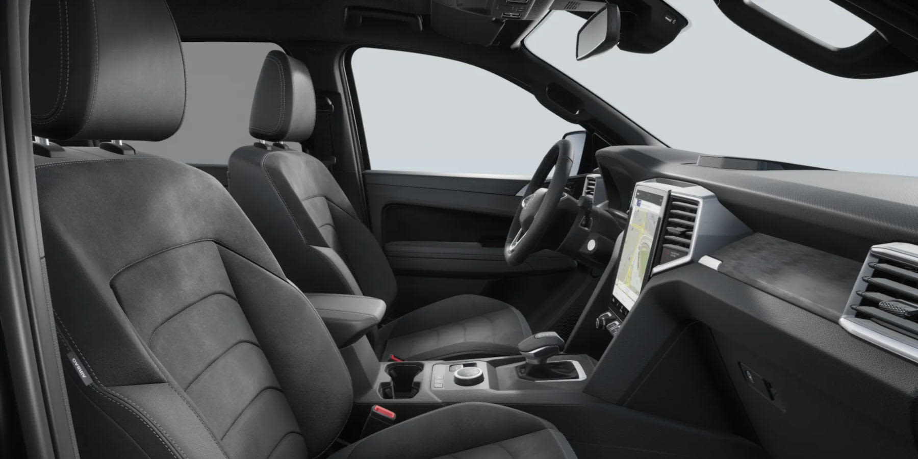 VW Amarok Dark Label Innenraum Blick seitlich