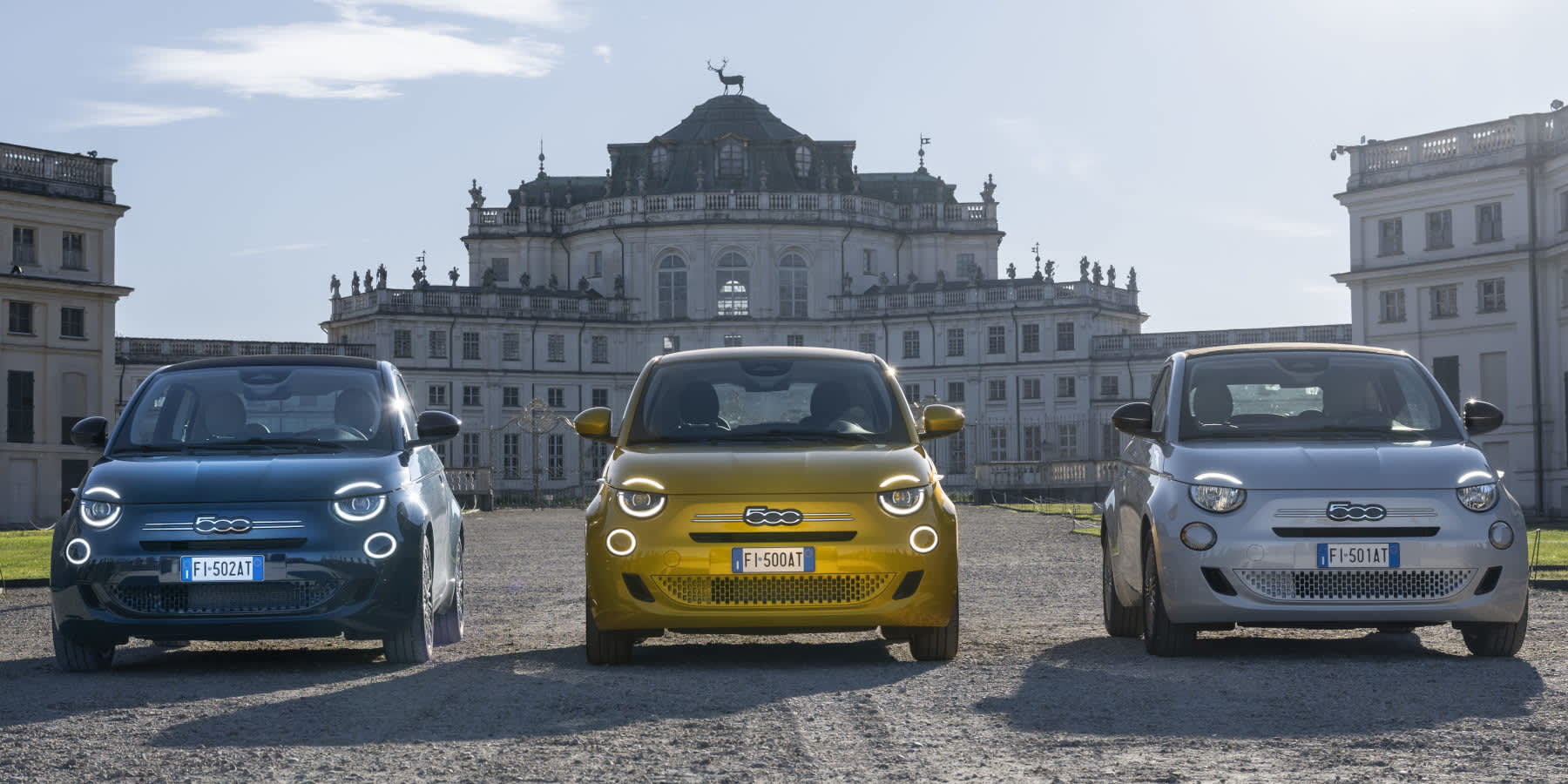 Fiat 500 Hybrid 3 Modelle Front