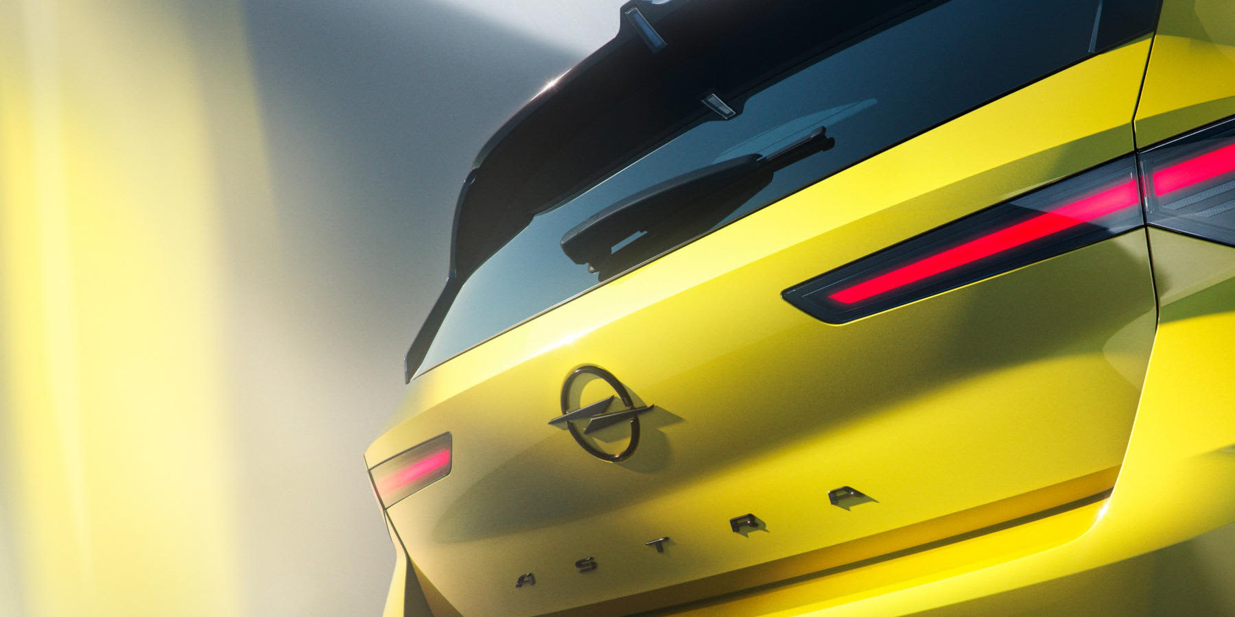 Opel Astra Facelift 2026 Teaser Heck
