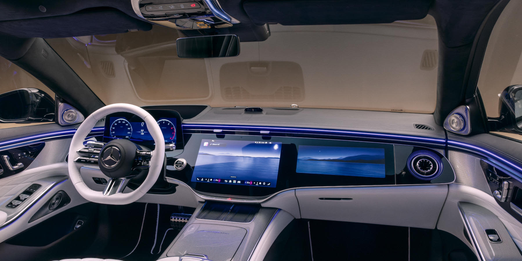 Mercedes S-Klasse Facelift 2026 Innenraum Cockpit