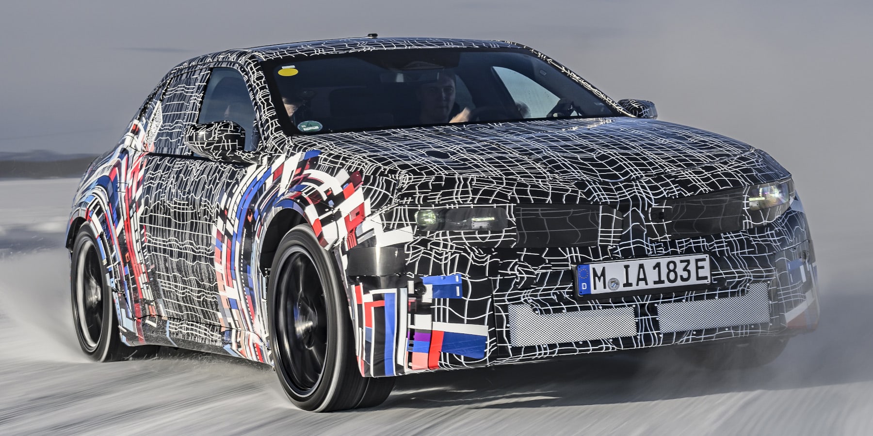 BMW M3 Elektro Erlkönig Test