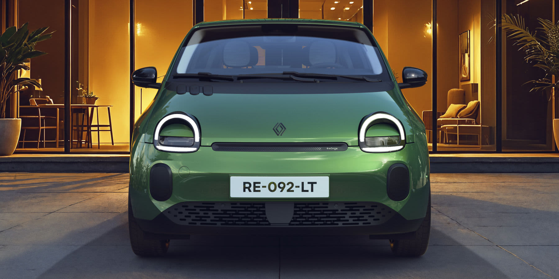 Renault Twingo E-Tech 2026 Frontale Ansicht