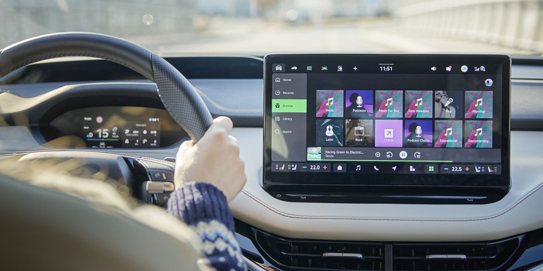 Skoda Infotainment Spotify