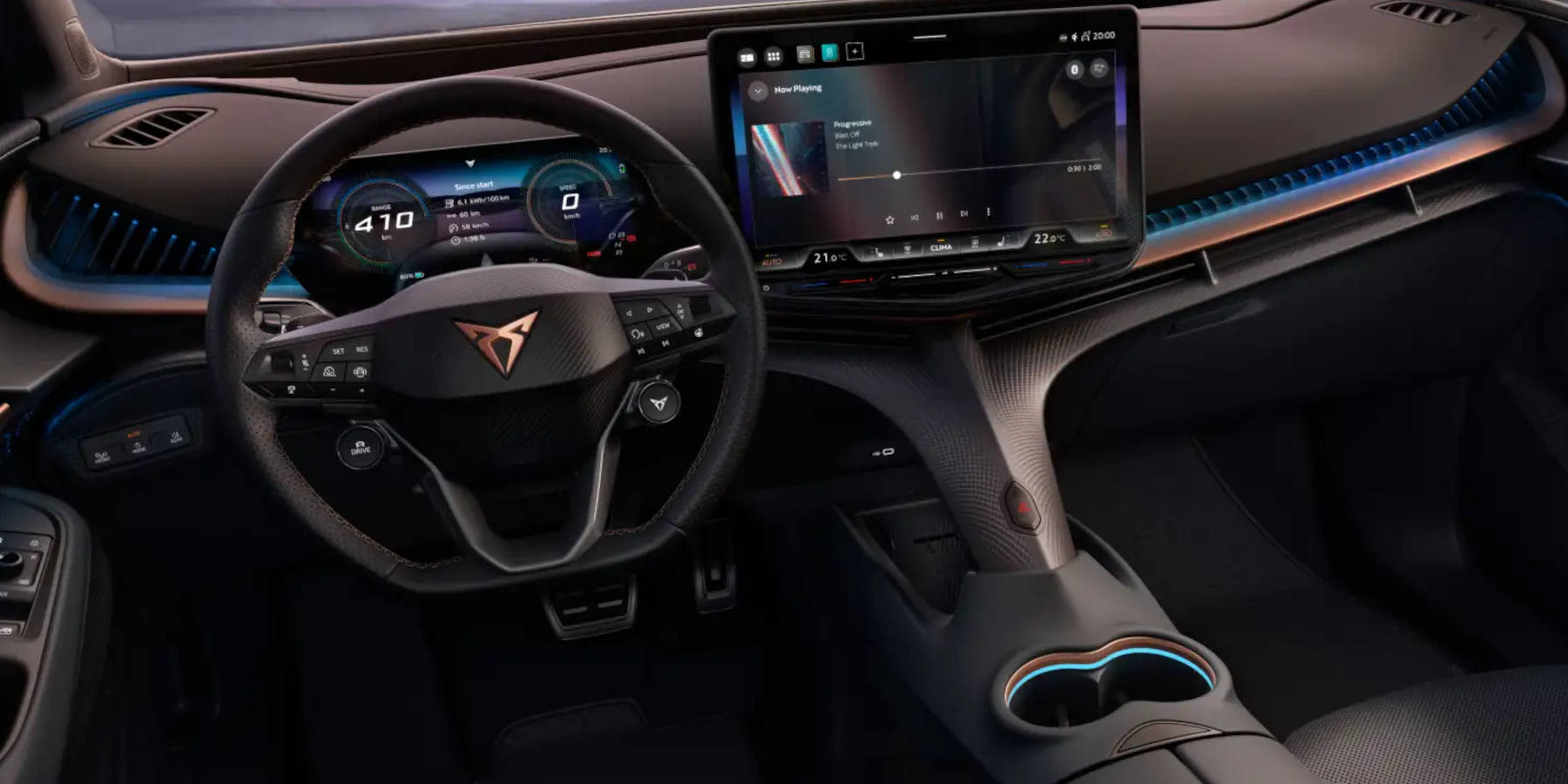 Cupra Tavascan Innenraum Cockpit