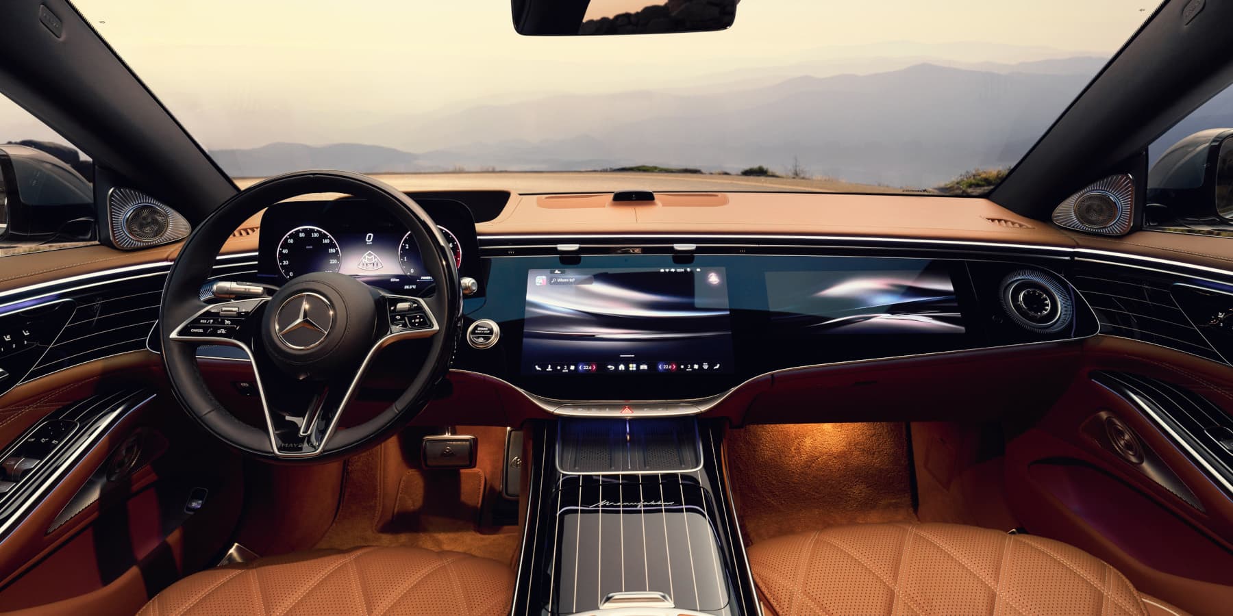 Mercedes-Maybach S-Klasse Cockpit Innenraum