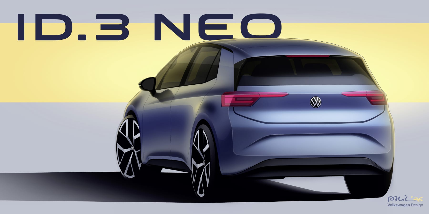 VW ID.3 Neo Teaser Heck