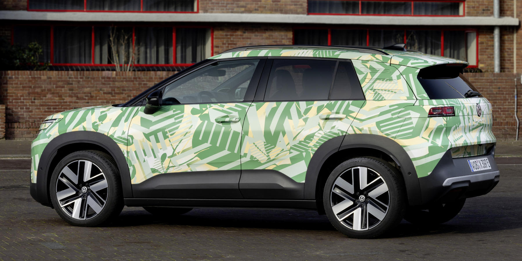 VW ID. Cross Erlkönig Seite