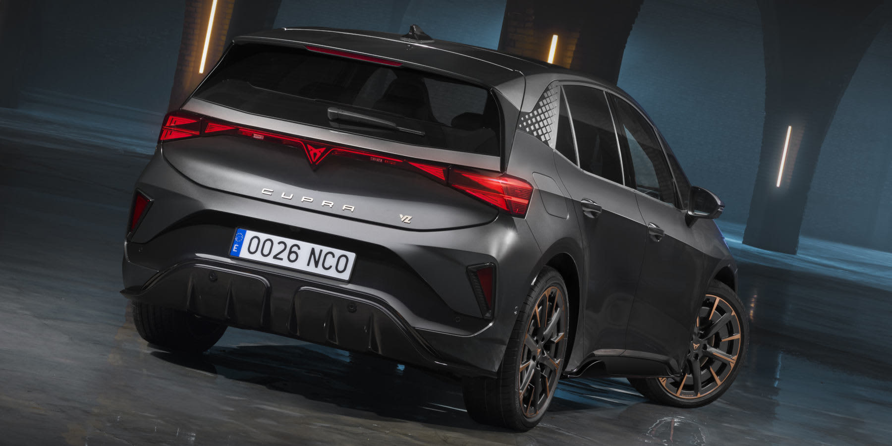 Cupra Born Facelift 2026 Heckansicht