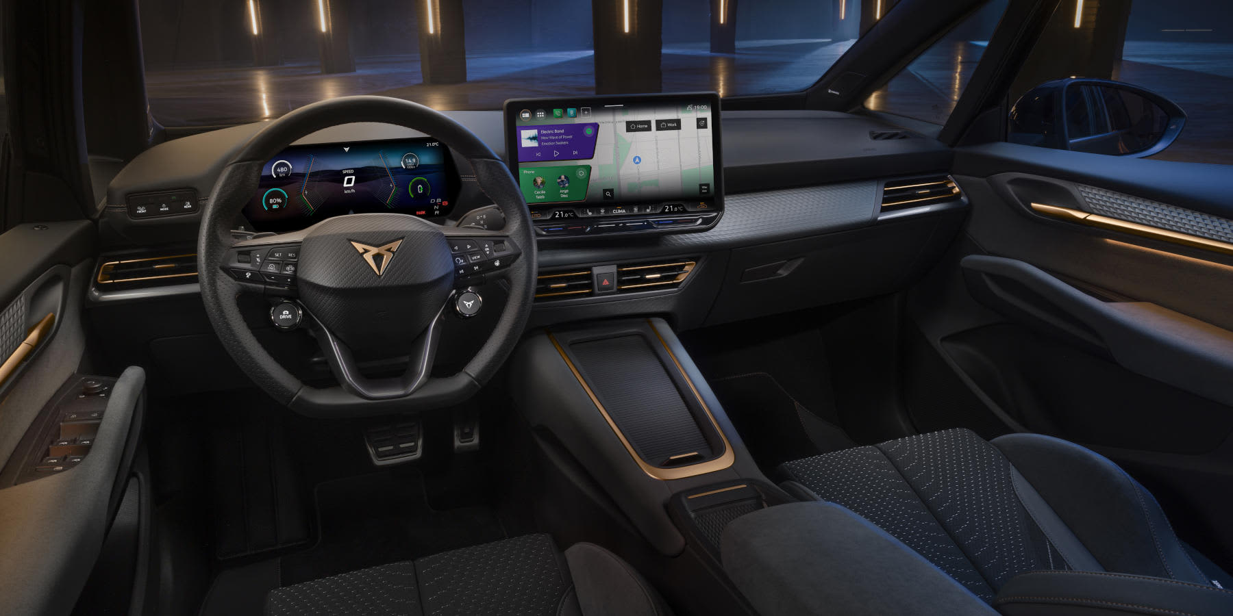 Cupra Born Facelift 2026 Innenraum Cockpit