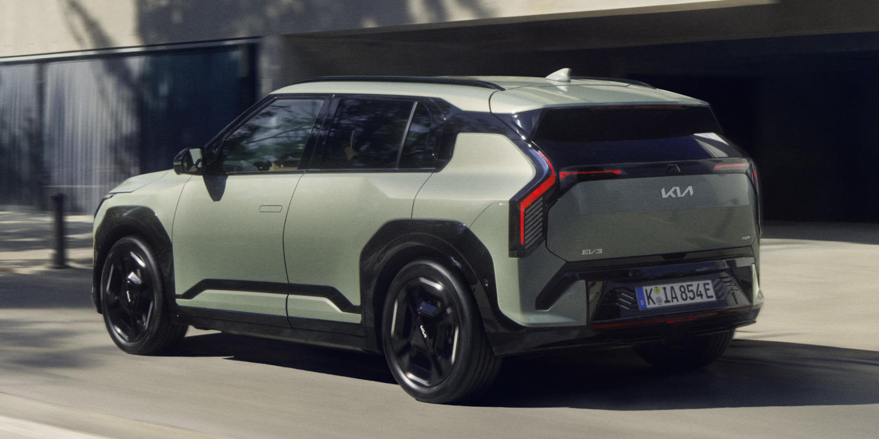 Kia EV3 Modelljahr 2027 Heck
