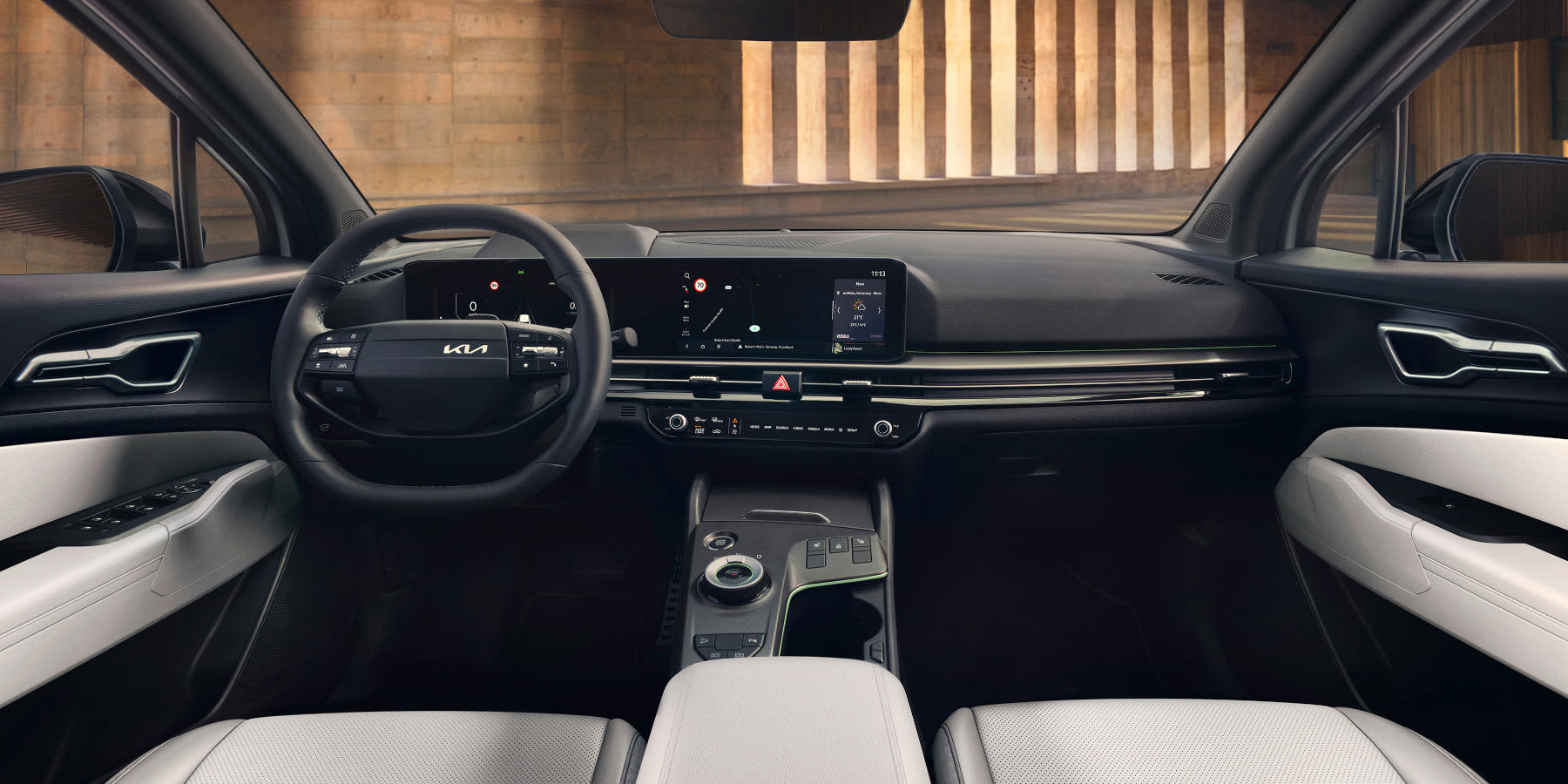 Kia Sportage Black Edition Innenraum Cockpit