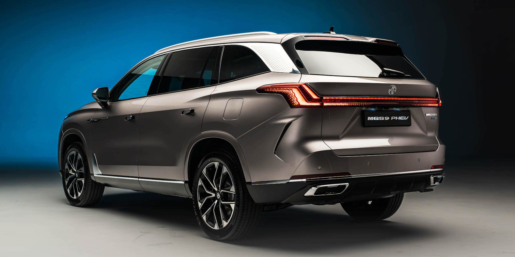 MG MGS9 Siebensitzer-SUV Heck