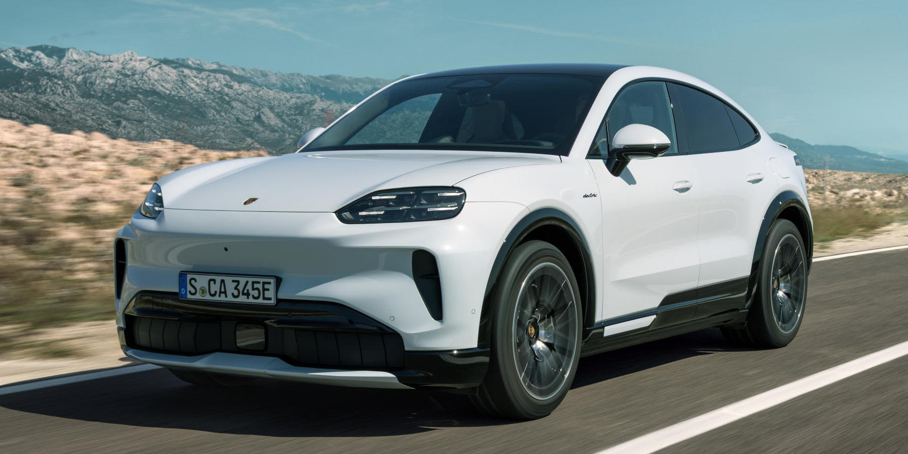 Porsche Cayenne Electric Front