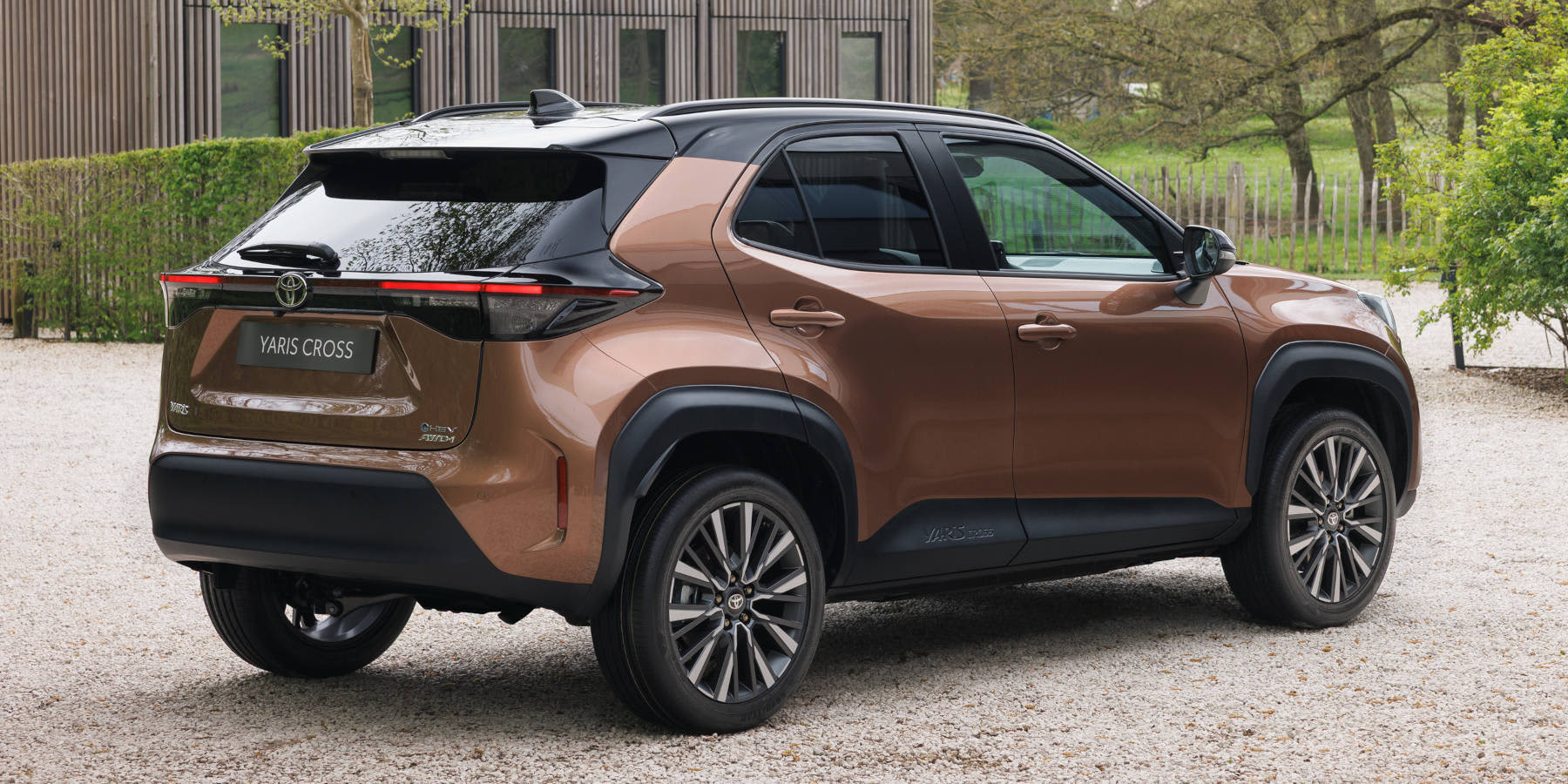 Toyota Yaris Cross Facelift 2026 Heckanicht