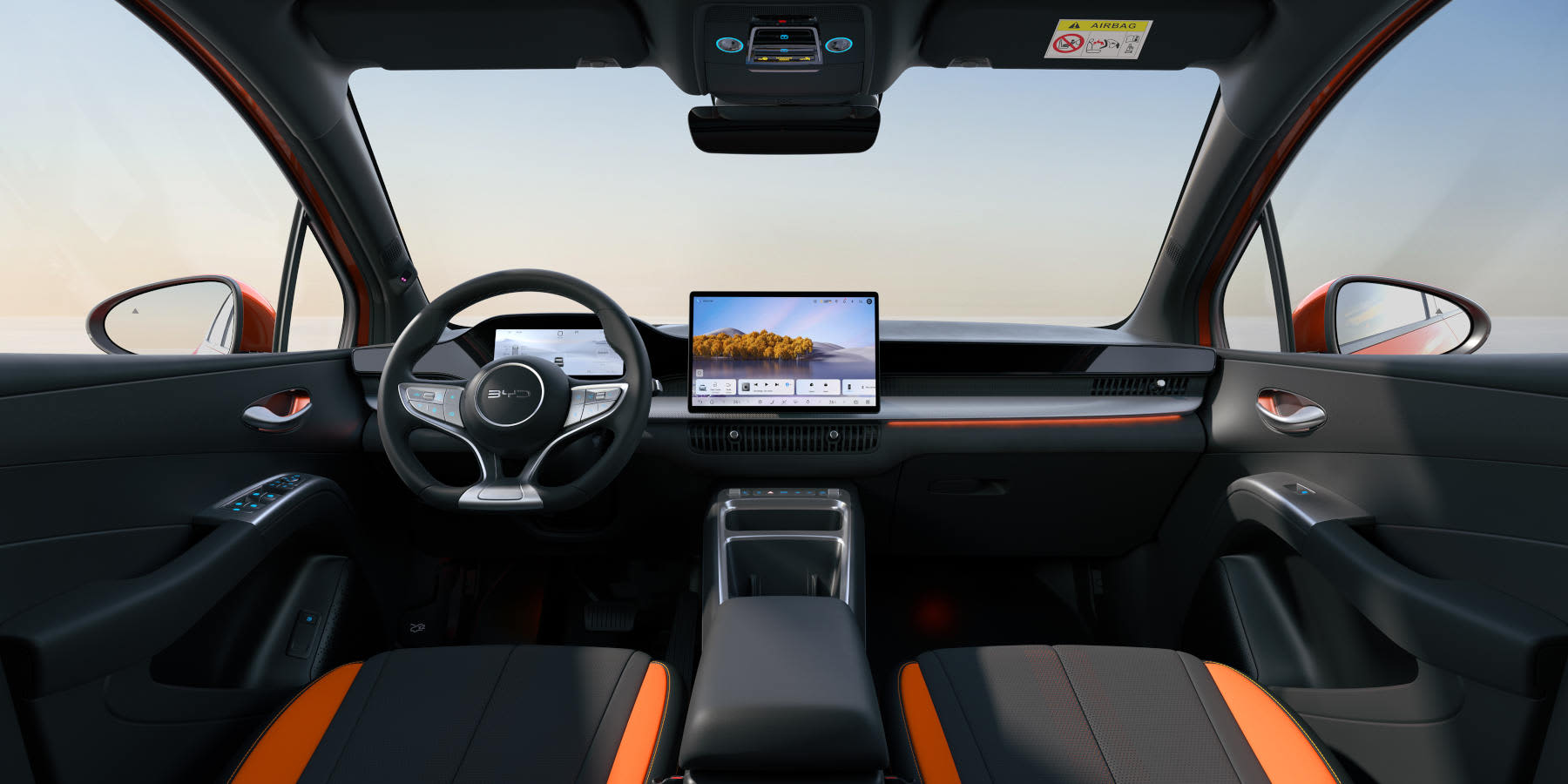 BYD Dolphin G DM-i Innenraum Cockpit