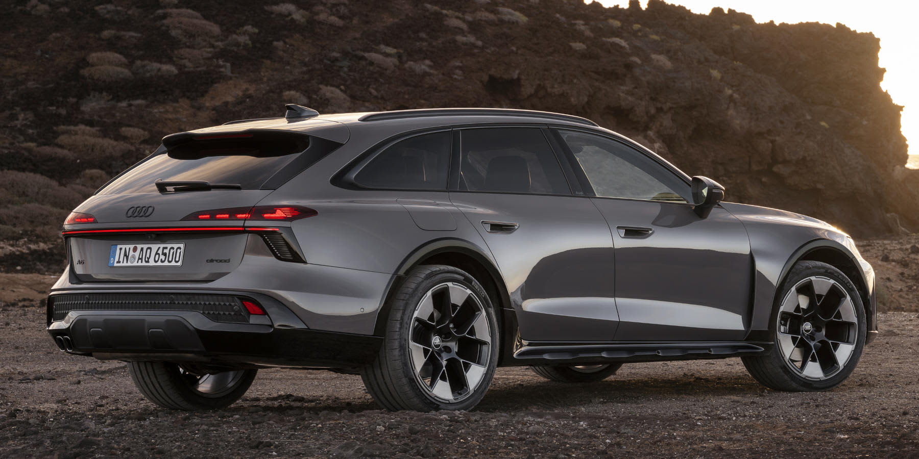 Audi A6 allroad Heckansicht