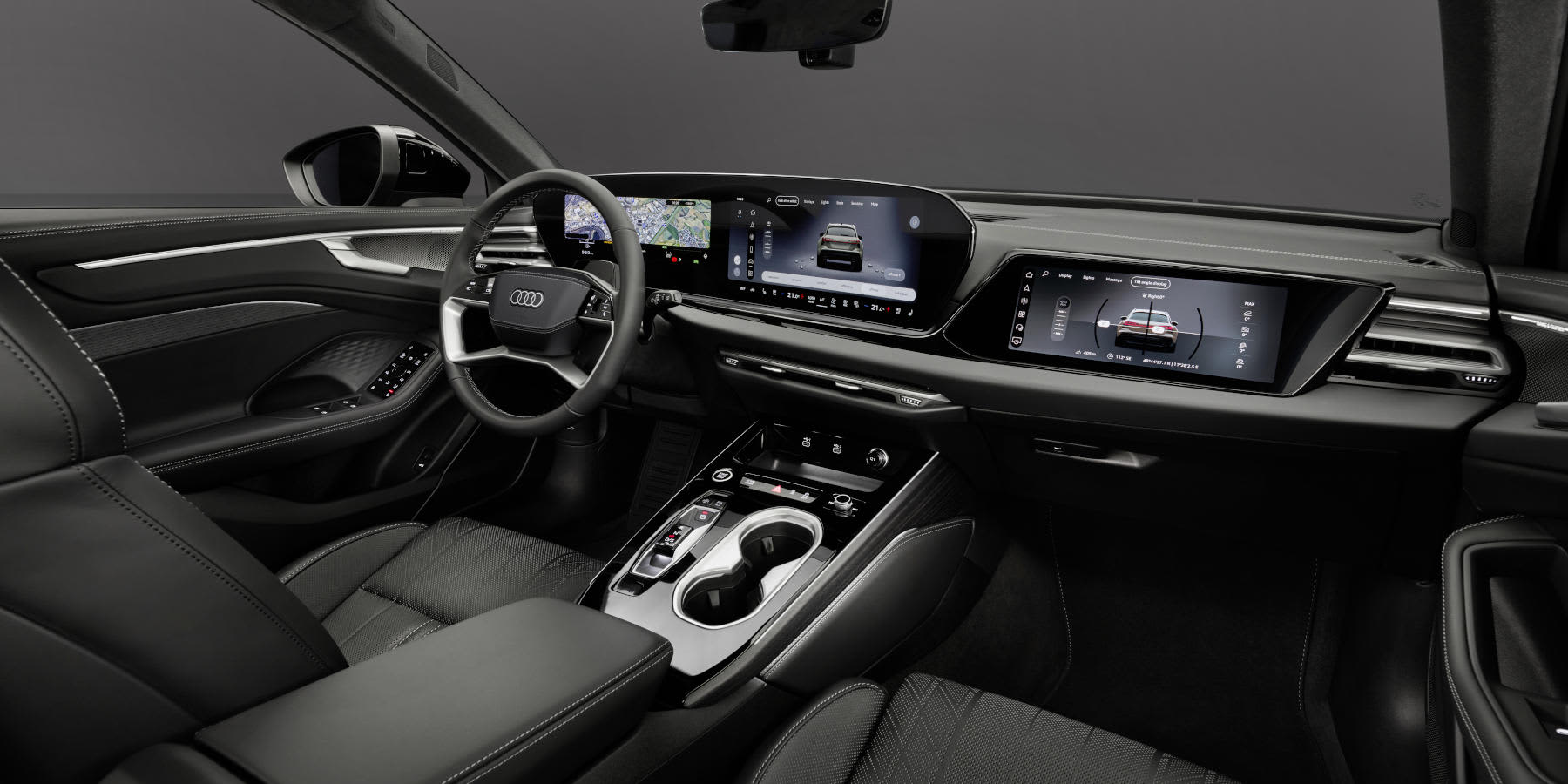 Audi Q7 Innenraum Cockpit