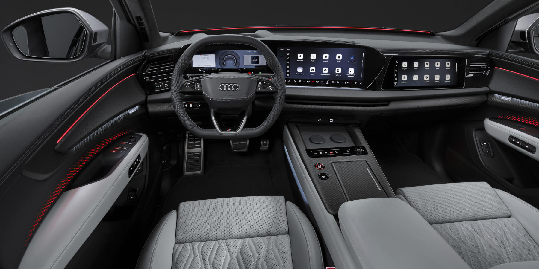 Audi Q9 Innenraum Cockpit