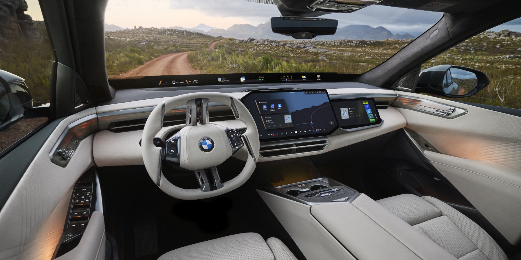 BMW iX5 Innenraum Cockpit