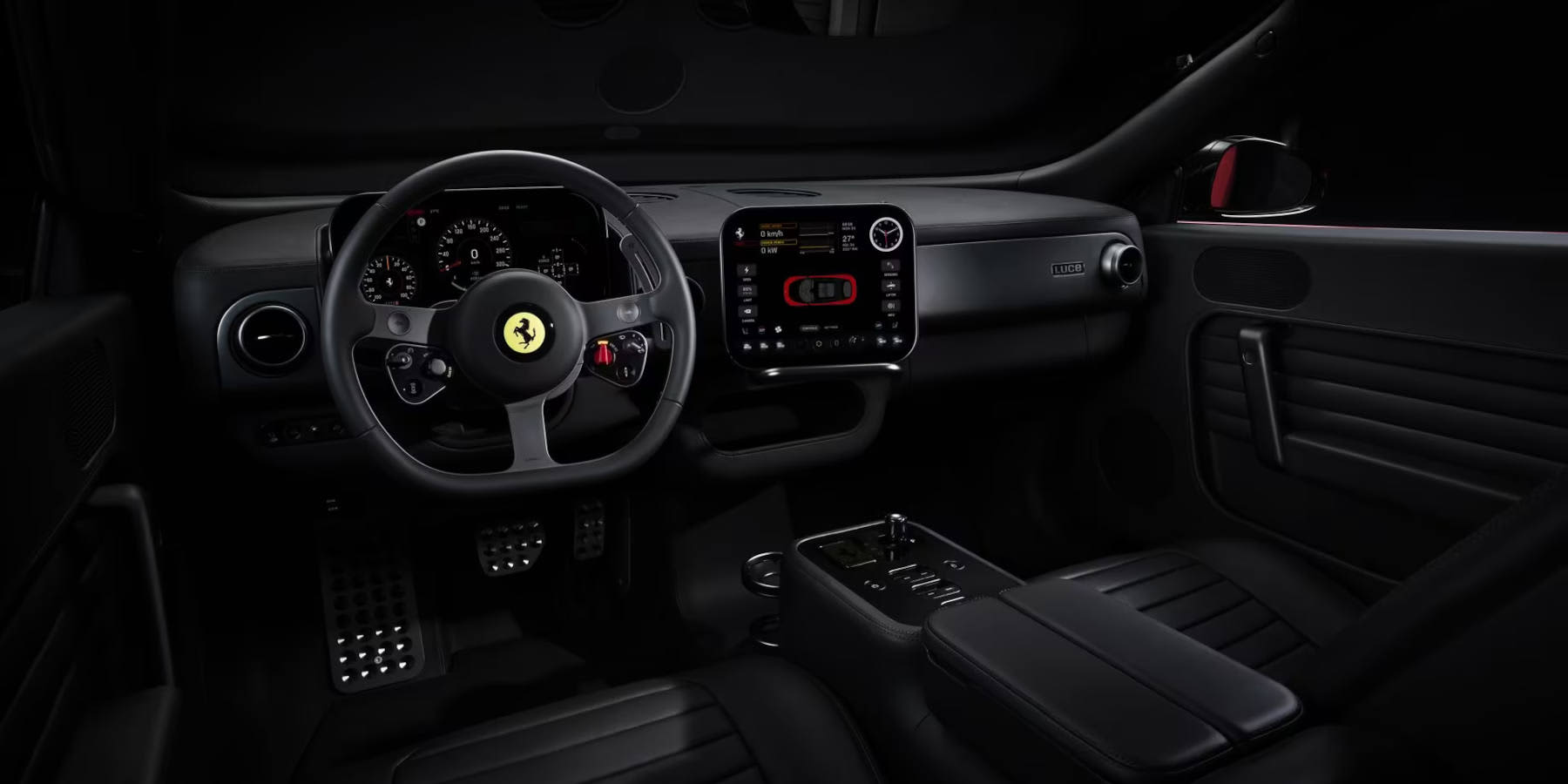 Ferrari Luce Innenraum Cockpit