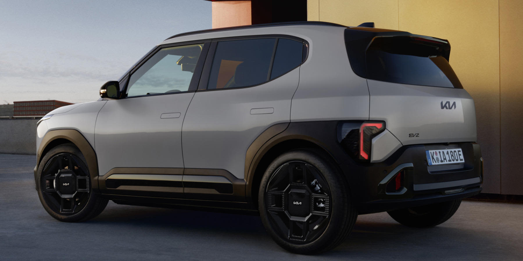 Kia EV2 Black-Line Heck