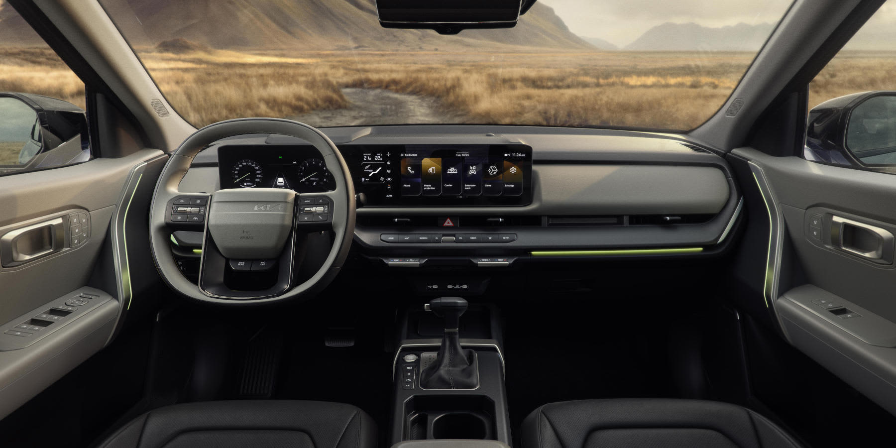 Kia Seltos Innenraum Cockpit