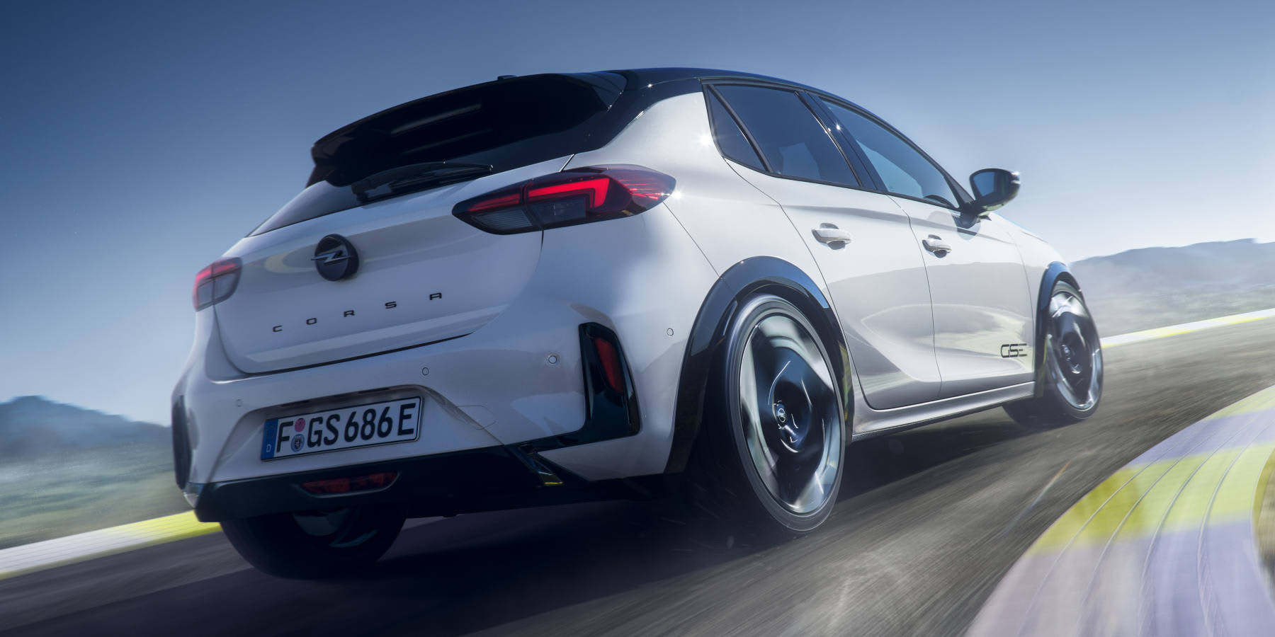 Opel Corsa GSE Heck