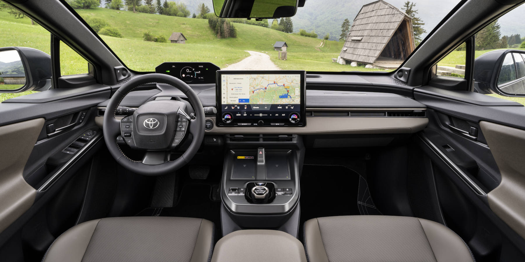 Toyota bZ4X Touring Innenraum Cockpit