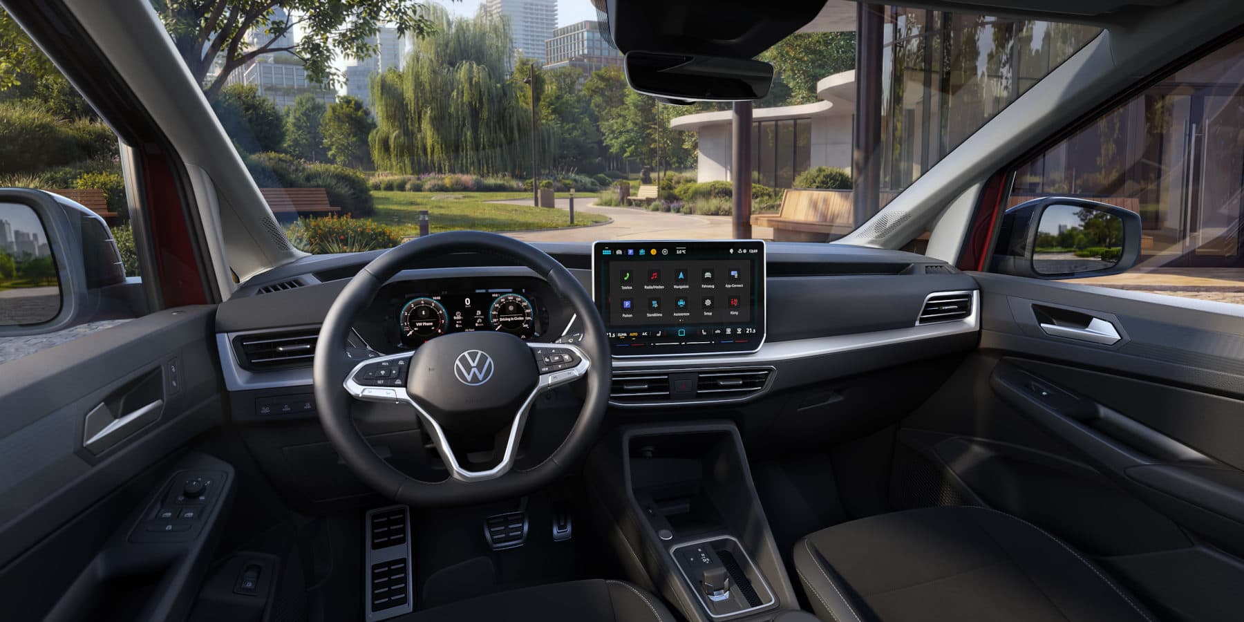 VW Caddy Innenraum Cockpit