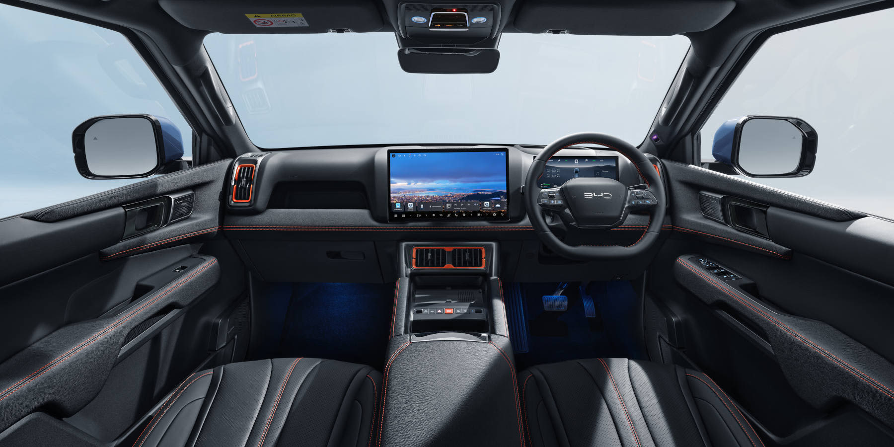 BYD Shark Pick-up Innenraum Cockpit