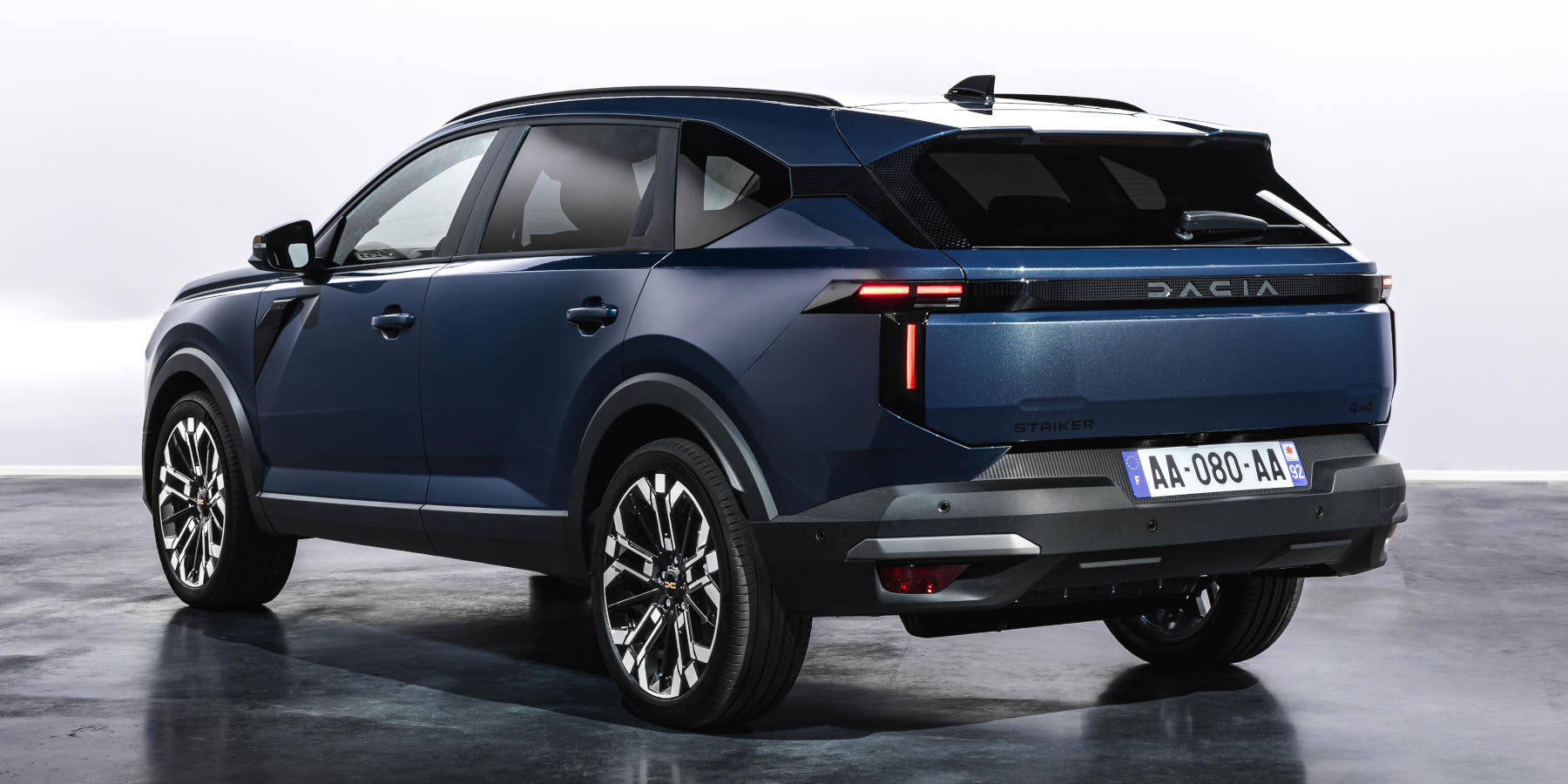 Dacia Striker Heck (KI-generiert)