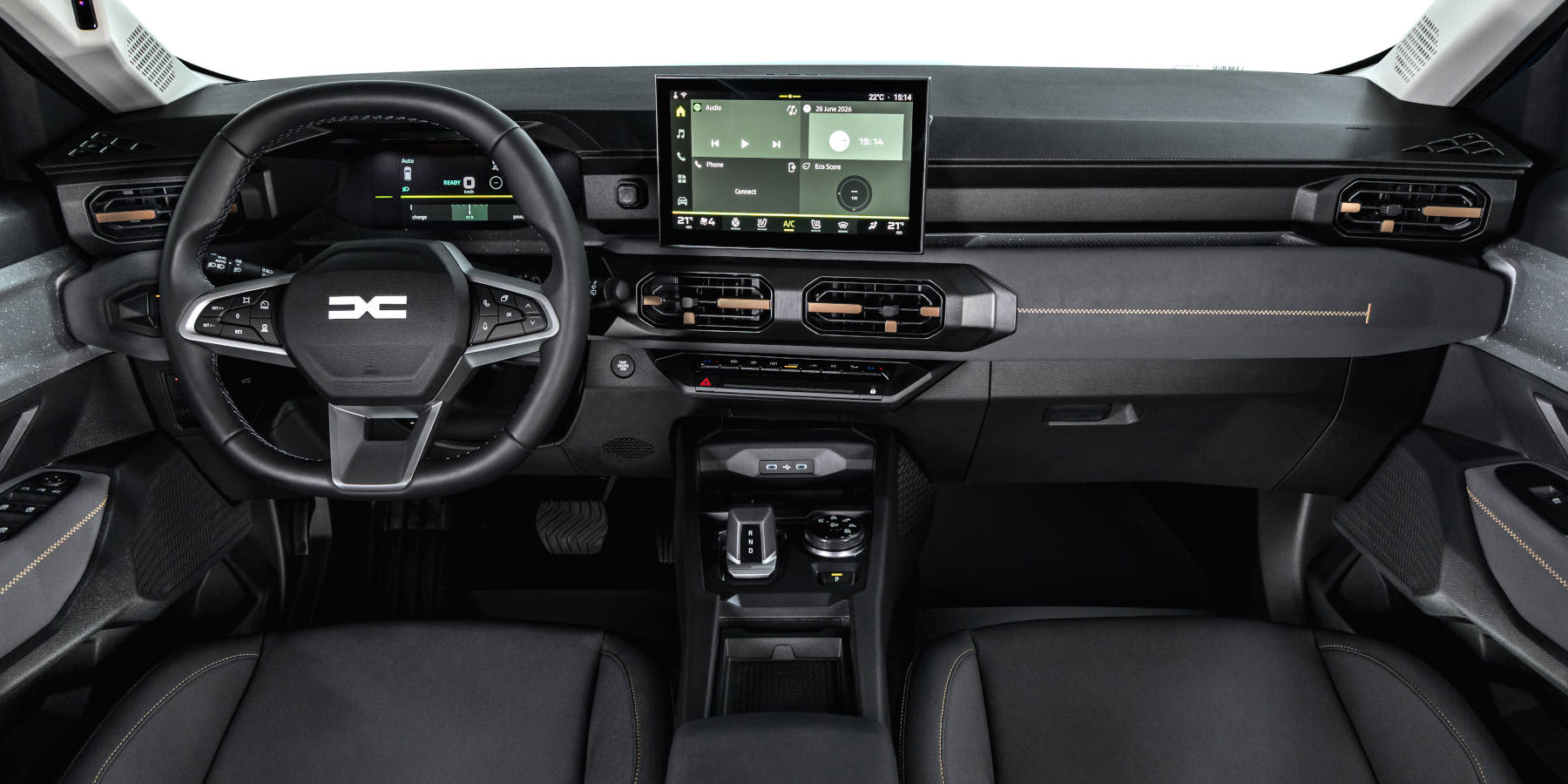 Dacia Striker Innenraum Cockpit (KI-generiert)
