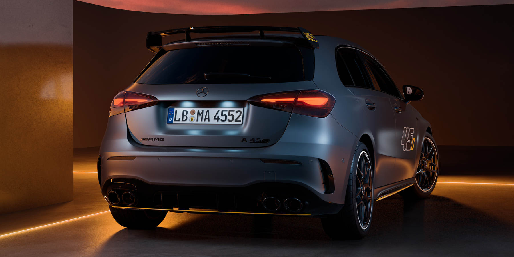 Mercedes-AMG A 45 S Final Edition Heck