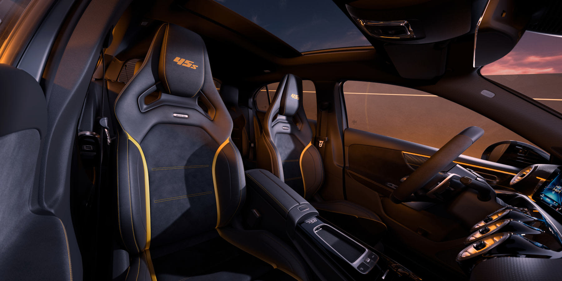 Mercedes-AMG A 45 S Final Edition Innenraum Sitze