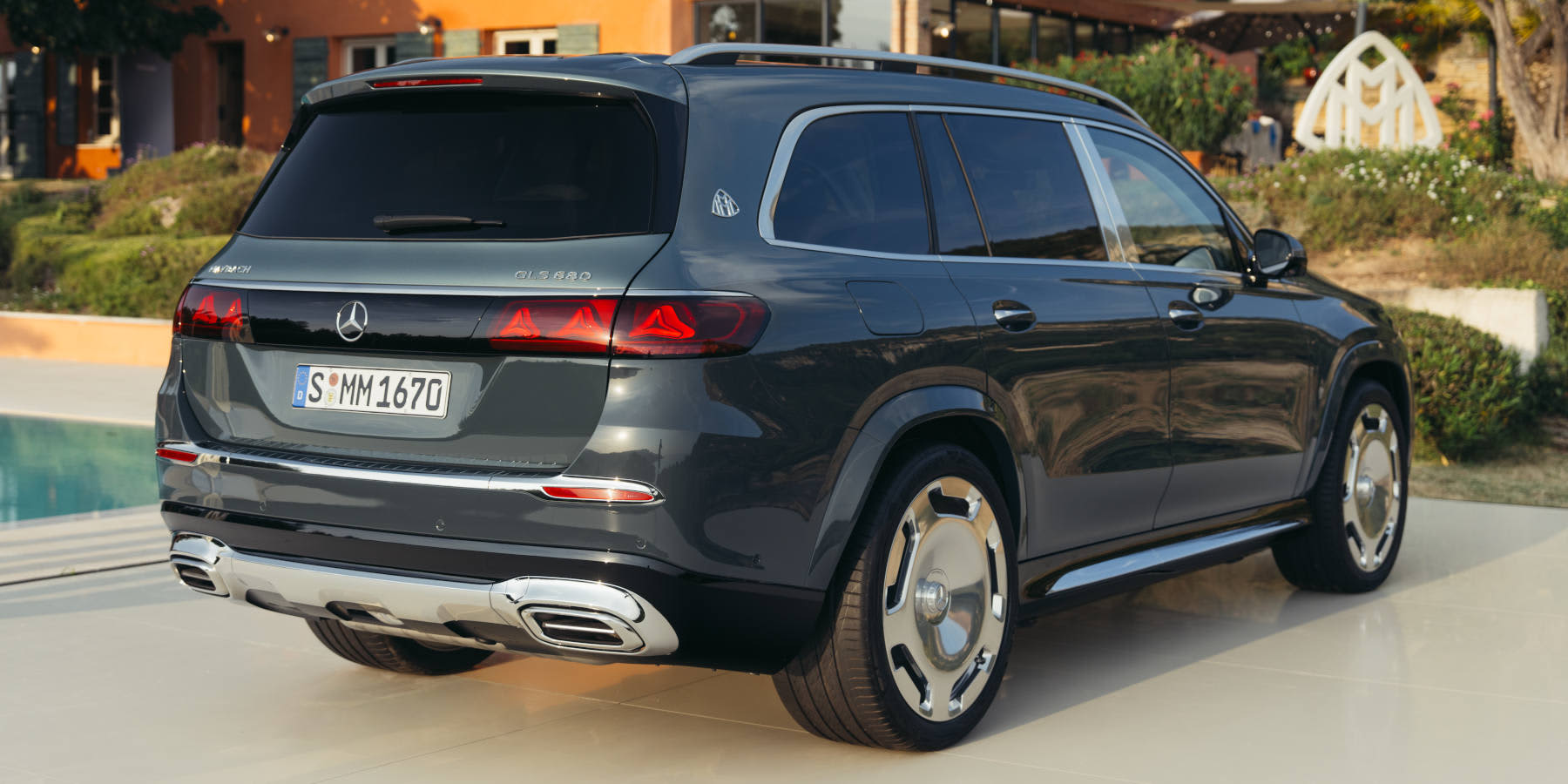 Mercedes-Maybach GLS Heck