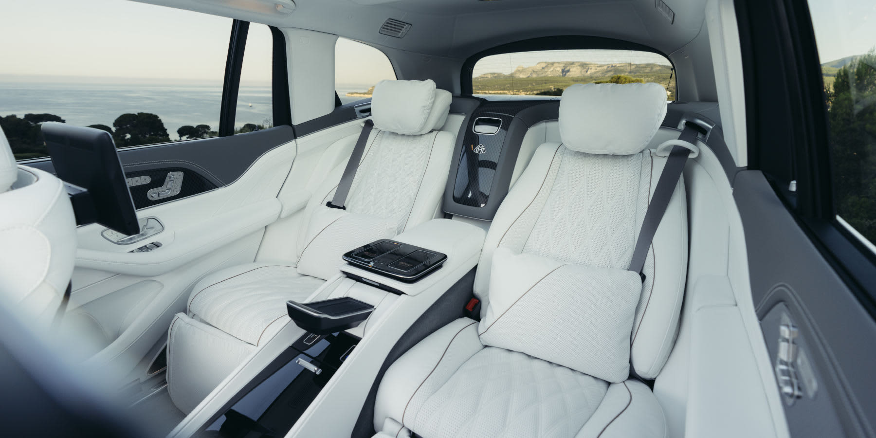 Mercedes-Maybach GLS Innenraum Rückbank Sitze