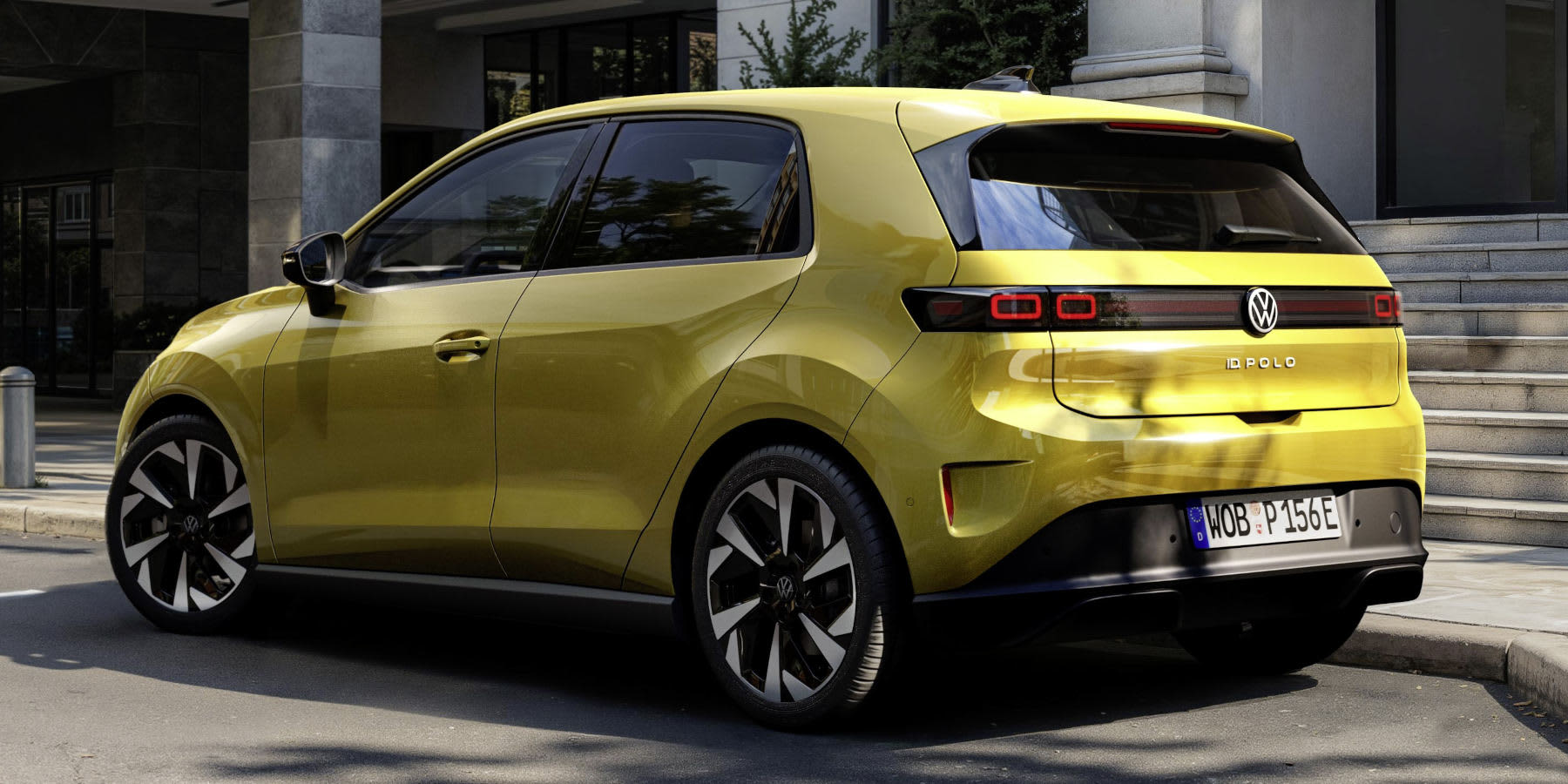 VW ID. Polo Heckansicht