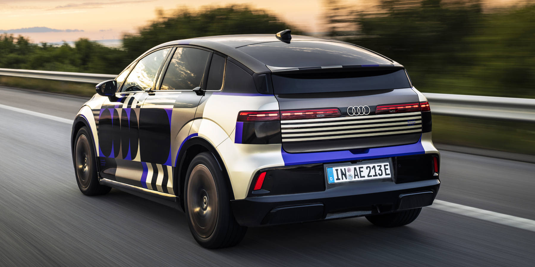 Audi A2 e-tron Heck