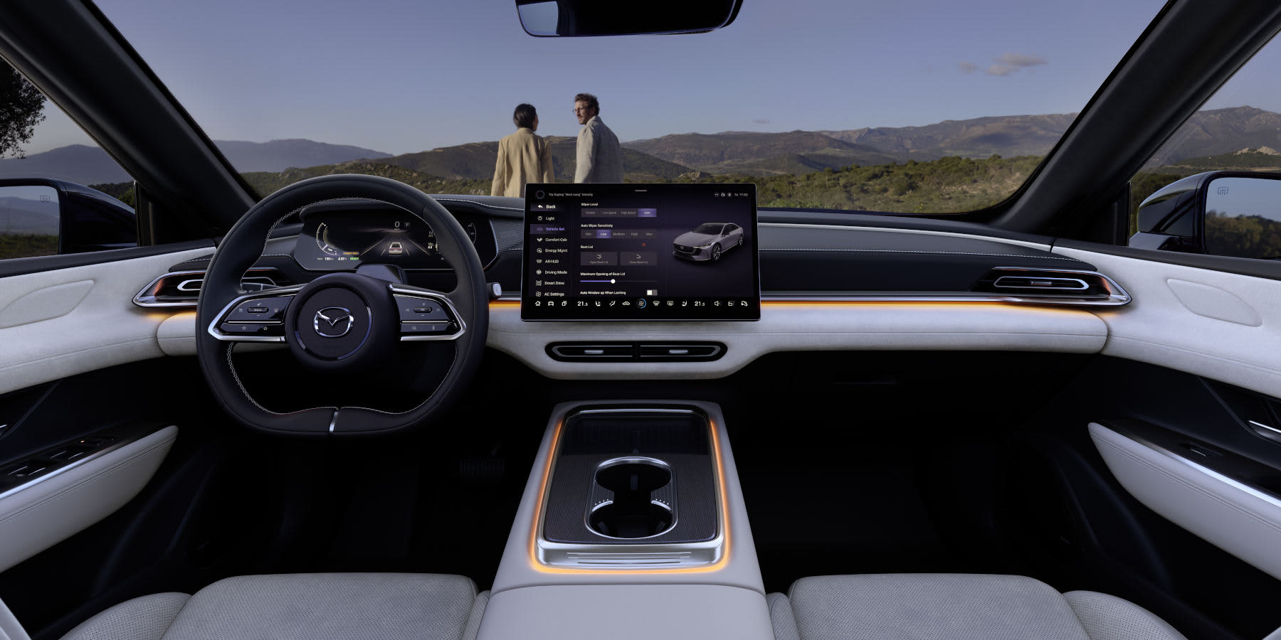 Mazda6e Cockpit Innenraum