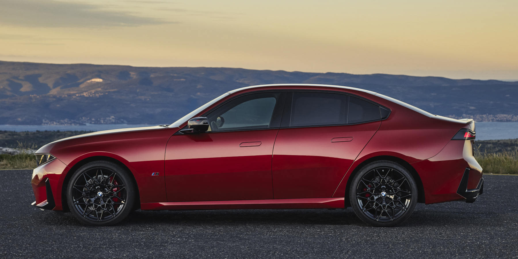 BMW 3er Seite rot