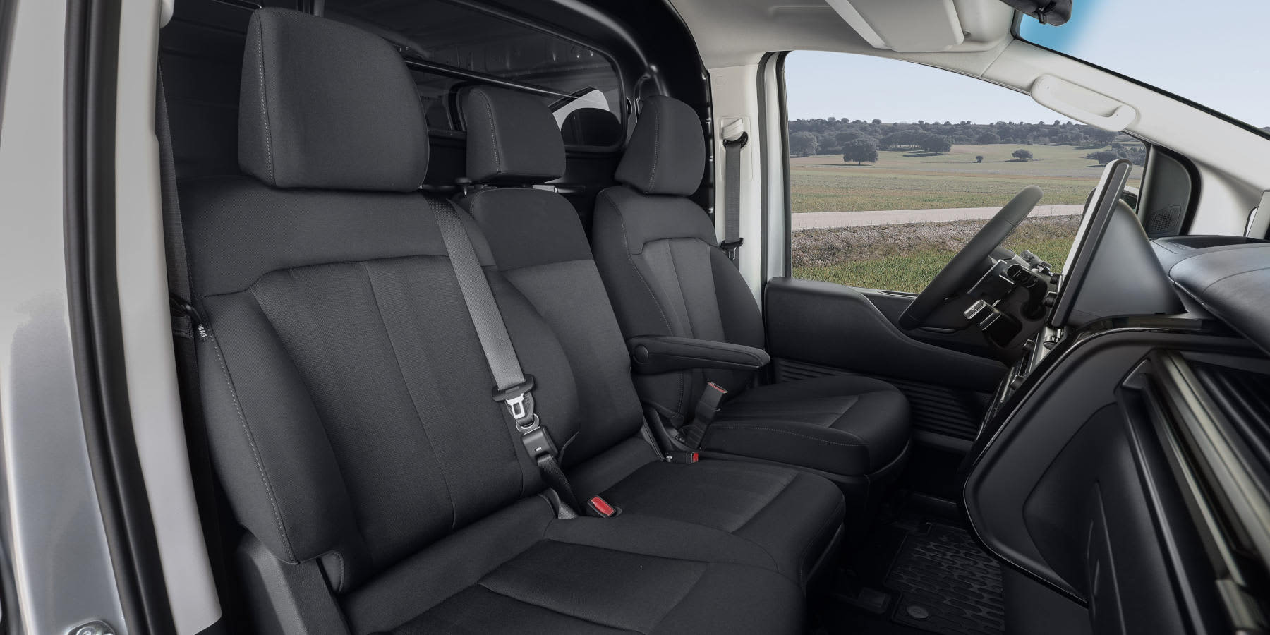 Hyundai Staria Cargo Innenraum.