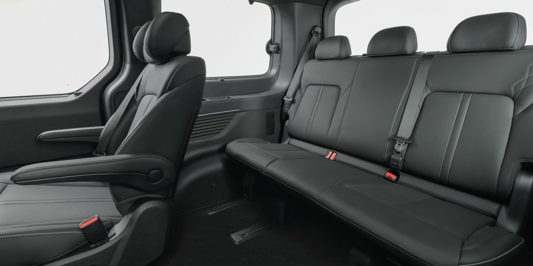 Hyundai Staria Elektro Innenraum Sitze Rückbank