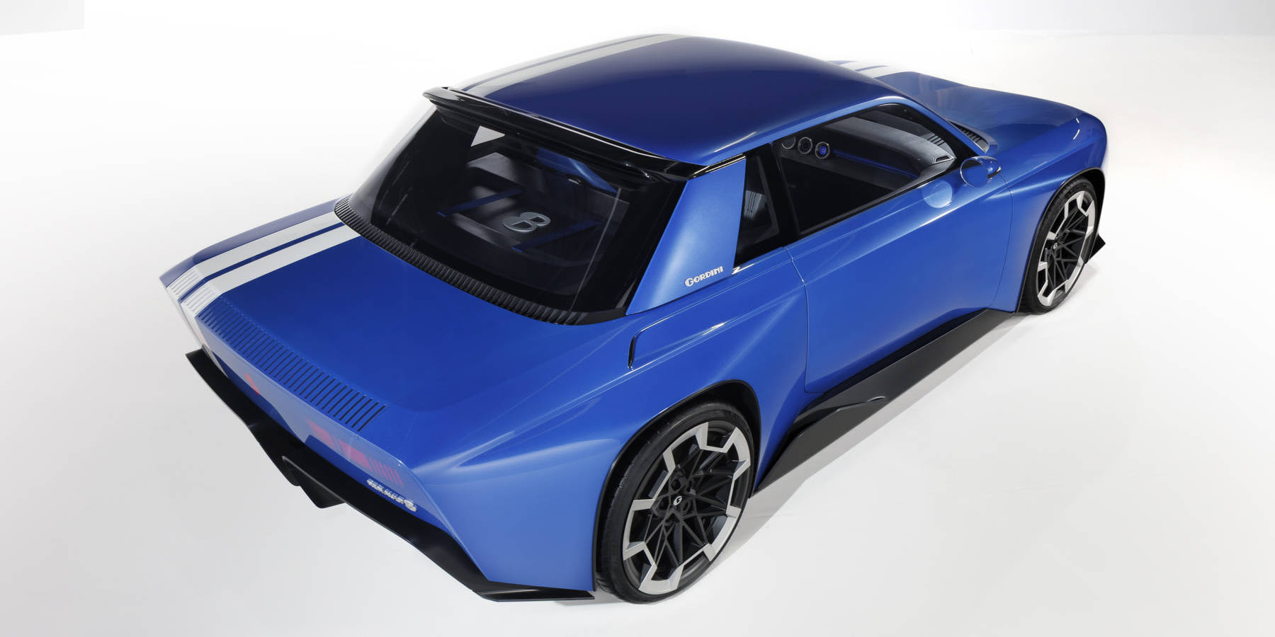 Renault R8 Gordini Concept Heck Vogelperspektive