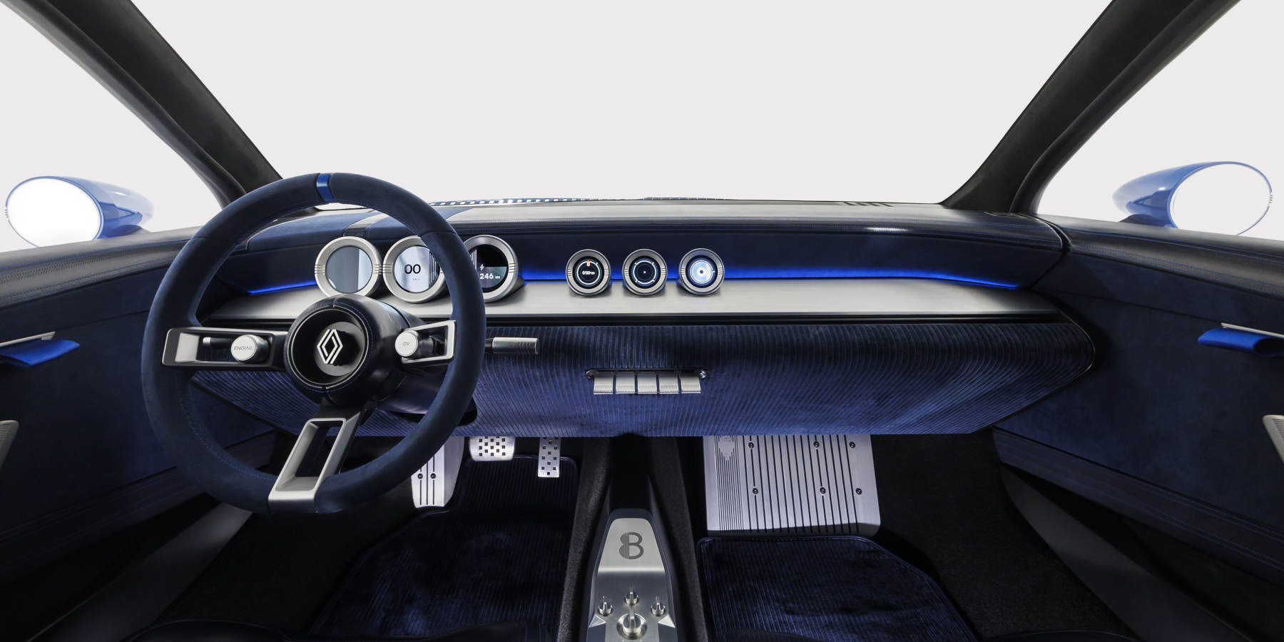 Renault R8 Gordini Concept Innenraum Cockpit