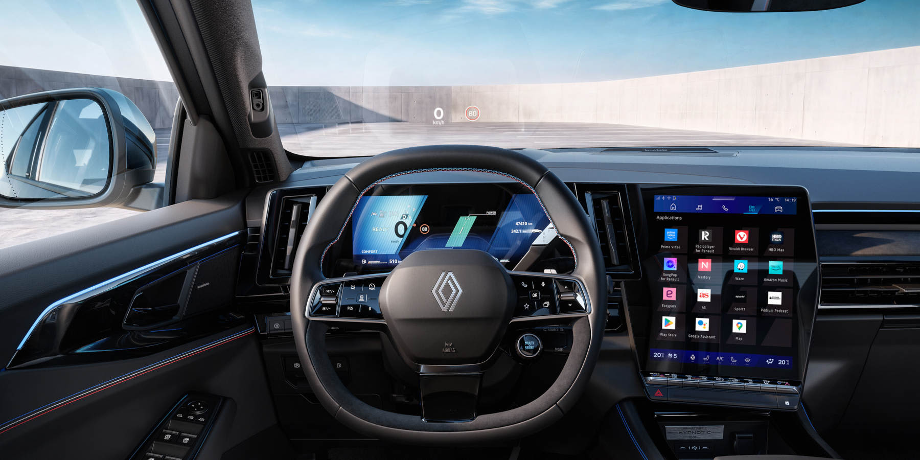 Renault Rafale Hypnotic Innenraum Cockpit Lenkrad