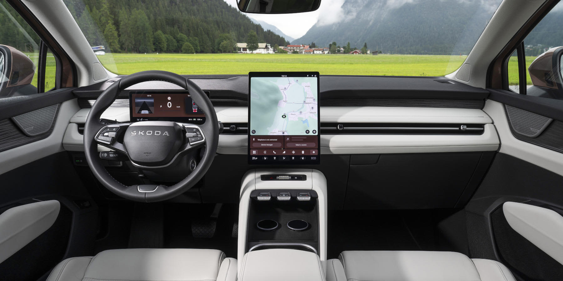 Skoda Peaq Innenraum Cockpit