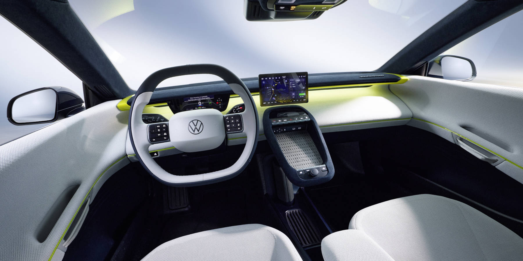 VW Mission Efficiency Innenraum Cockpit
