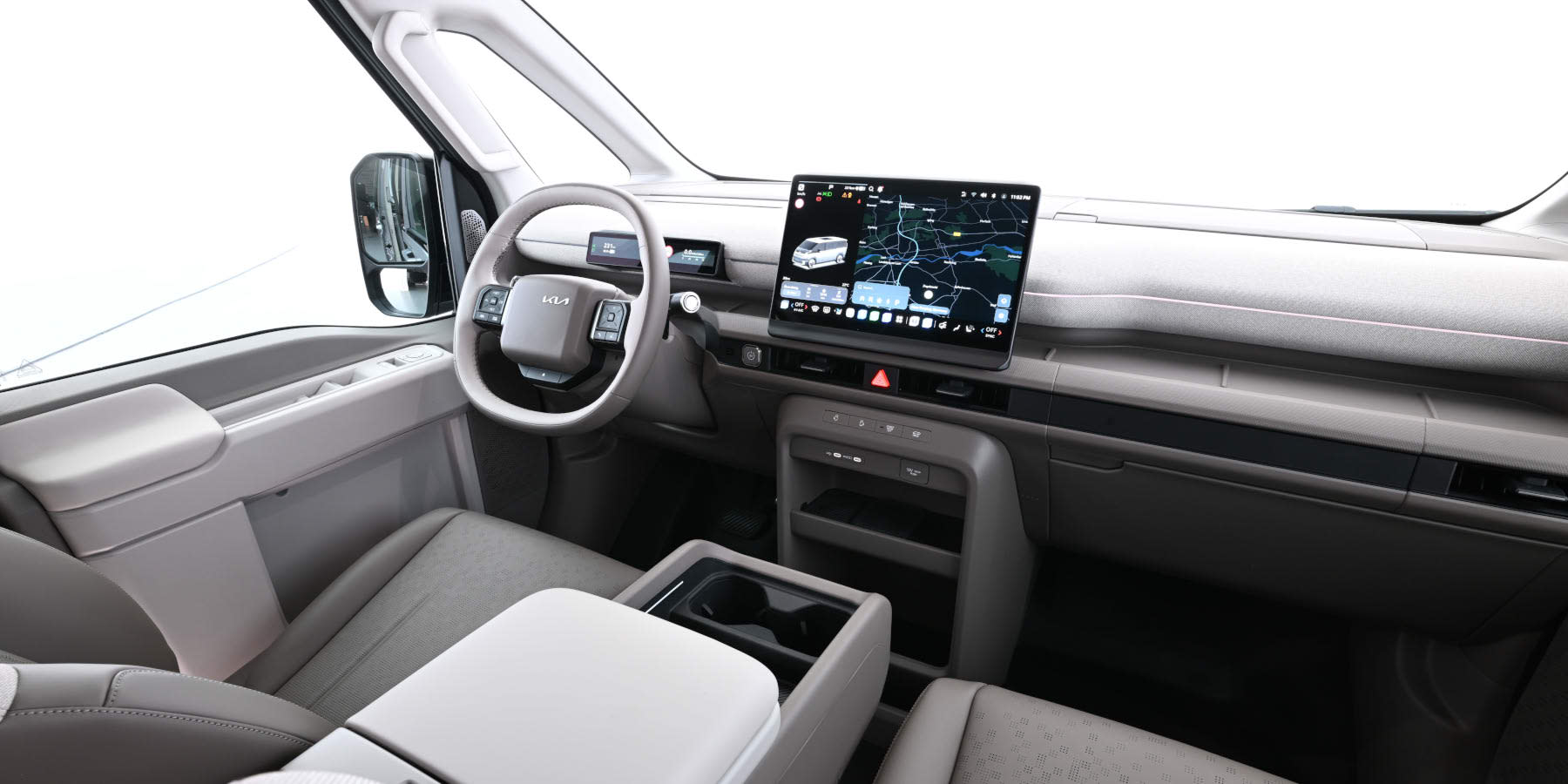 Kia PV7 Passanger Innenraum Cockpit